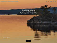 Tablet Screenshot of paddlepoints.net
